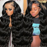 40 Inch 13x4 Glueless HD Lace Front ~ Body Wave Human Hair 200 Density