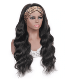 Body Wave Headband Human Hair Wig - MyPlushWigs