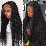 HD Undetectable 13x4 Brazilian Deep Wave Curly Human Hair Lace Wig - MyPlushWigs