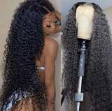 HD Undetectable 13x4 Brazilian Deep Wave Curly Human Hair Lace Wig - MyPlushWigs