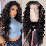 13*6 Loose Deep Wave Transparent Lace Wig - MyPlushWigs