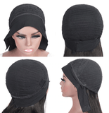 Straight Human Hair Headband Wig